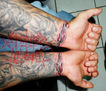 cortes,scar tattoo,tatuaje de cortes