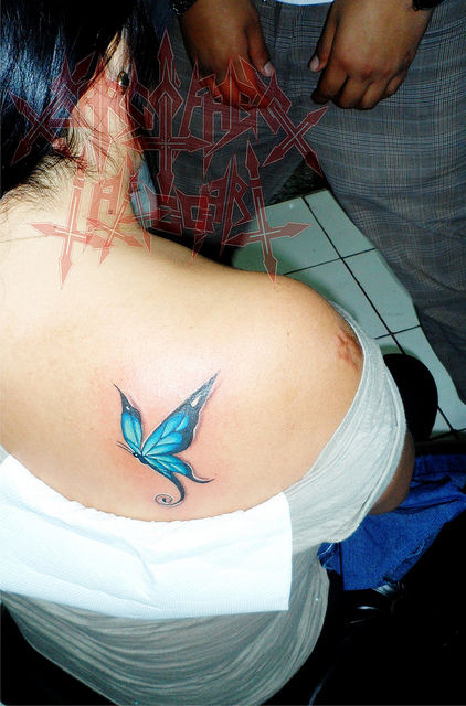 mariposa tattoo,tatuaje de mariposa ,Butterflies tattoo