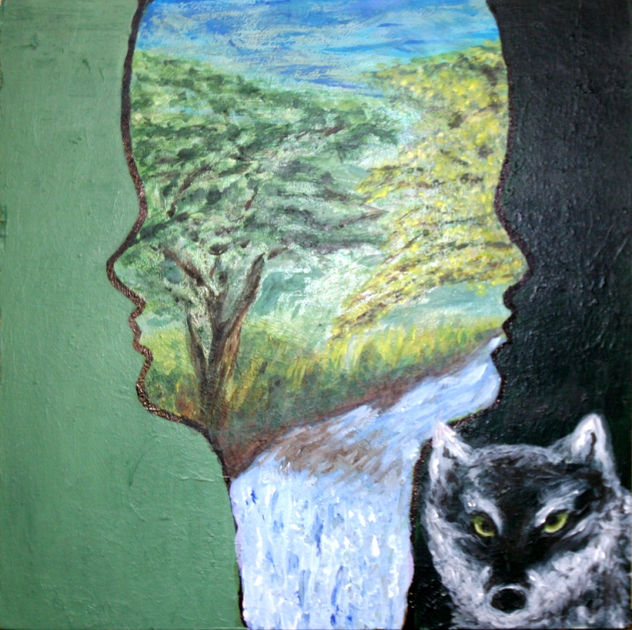 LOBO EN LA NOCHE