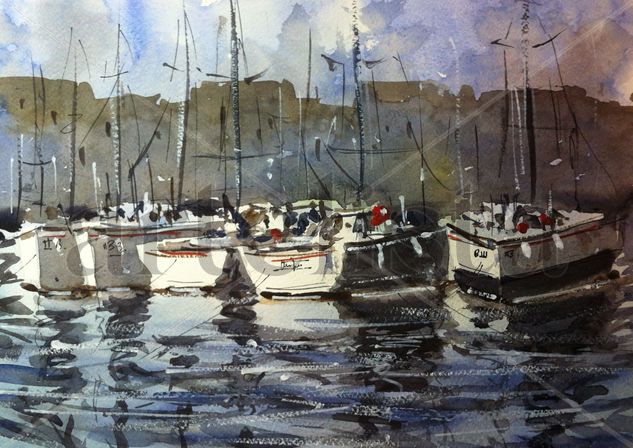 Marina Watercolour Paper Marine Painting