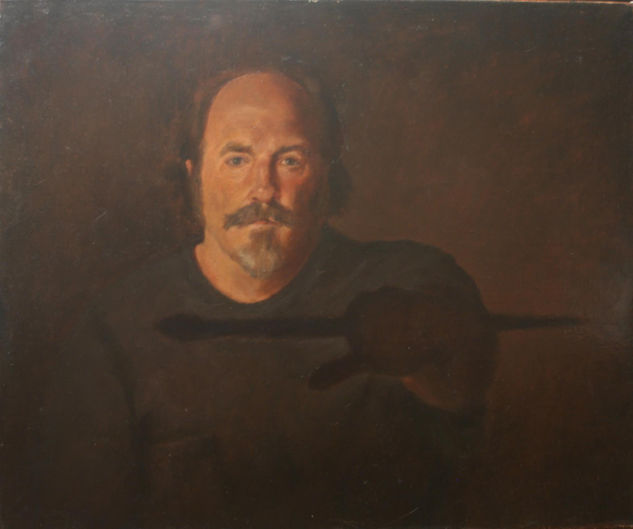 Norway Self-Portrait II Oil Canvas Portrait