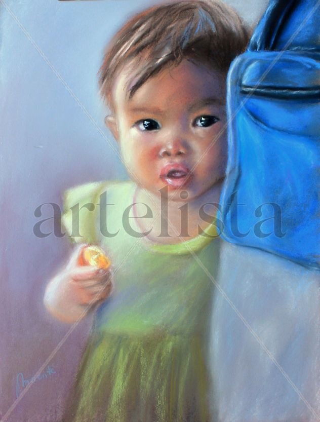 Niña camboyana
