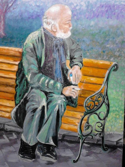 Viejo del B.Artes Stgo
