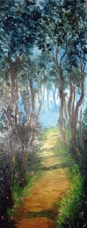 CAMINO DE LA VIDA Oil Canvas Landscaping