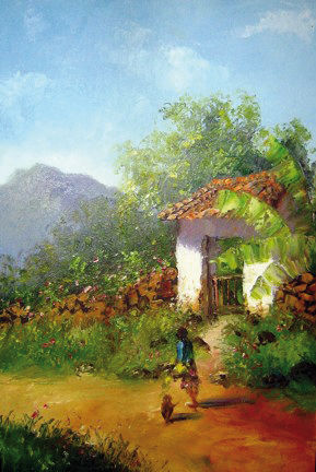 EL PORTAL Oil Canvas Landscaping