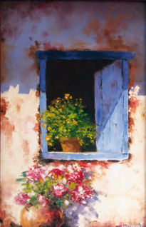 Ventana azul