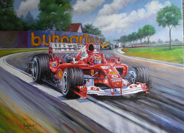 FORMULA 1 Oil Canvas Sports