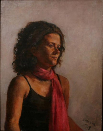 Raquel Óleo Lienzo Retrato