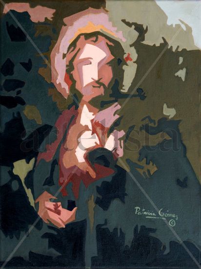 Jesus Oil Canvas Figure Painting