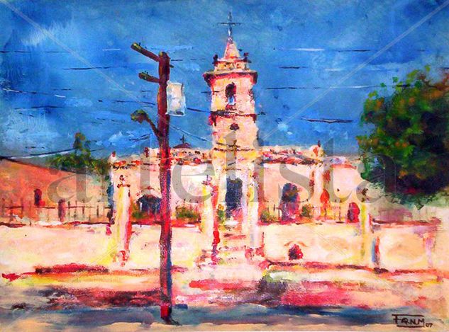 Iglesia Católica de Cumanayagua Monograbado