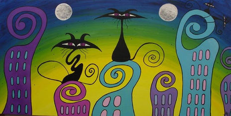 4 Gatos ciudad...