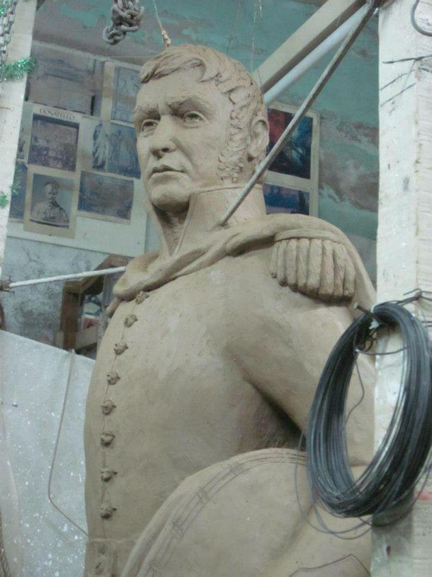 Monumento al General San Martín (detalle)
