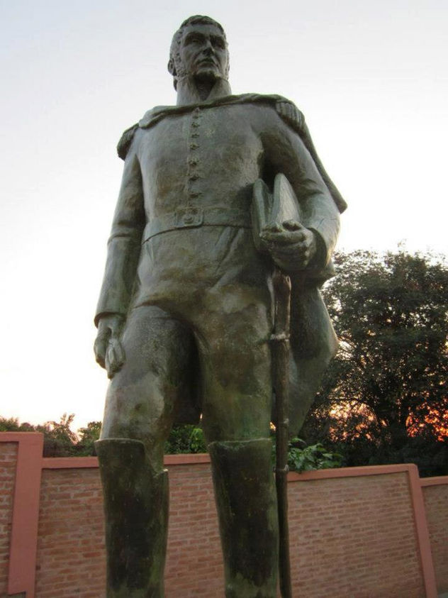 Monumento a San Martín en Misiones, Argentina