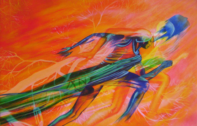 velocidad Oil Canvas Sports