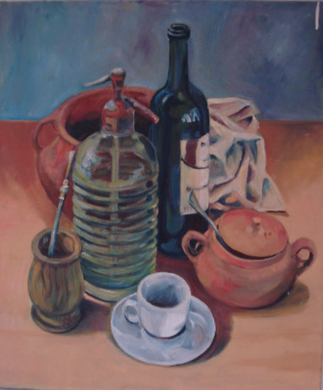 Se vació Oil Textile Still Life Paintings