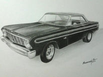 Ford falcon dibujo