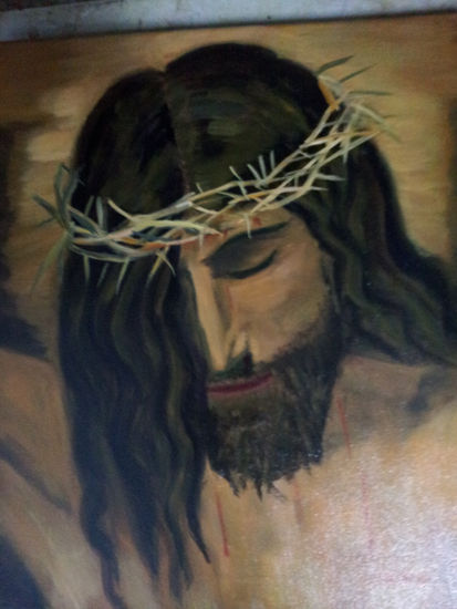 CRISTO Oil Canvas Portrait