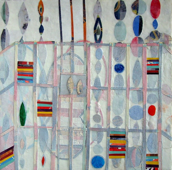 "Elevators" Mixed media Panel Others