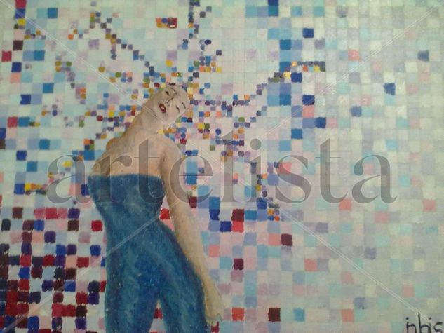 Catarsis Acrylic Panel Figure Painting