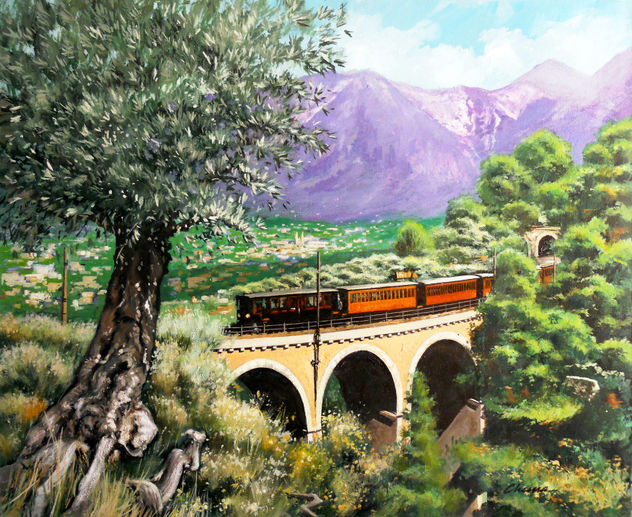 mirando Sóller desde lo alto