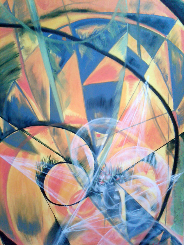 'Epicentro' Oleo / Lienzo 102 x 77 cm