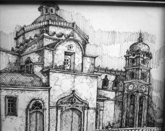 Catedral Latacunga Tinta