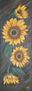 Girasoles al viento