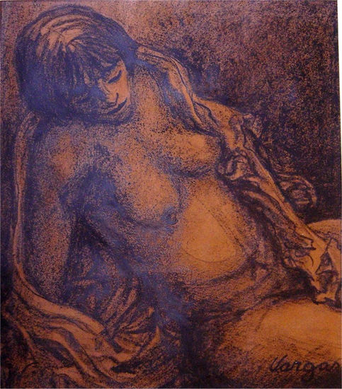 Desnudo Pastel Lienzo Desnudos