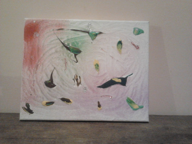 Los pájaros Óleo Lienzo Otros