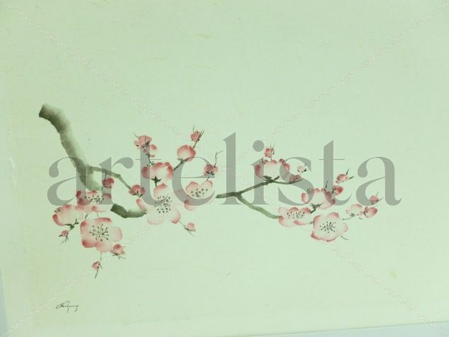 un instante Others Paper Floral Painting