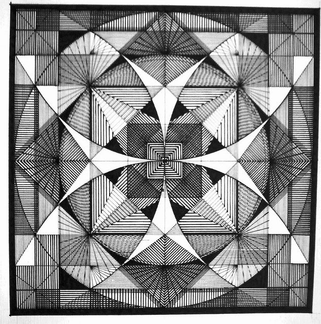 composición centrada