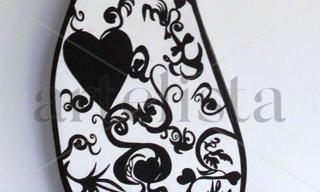 Black heart, heart breaker