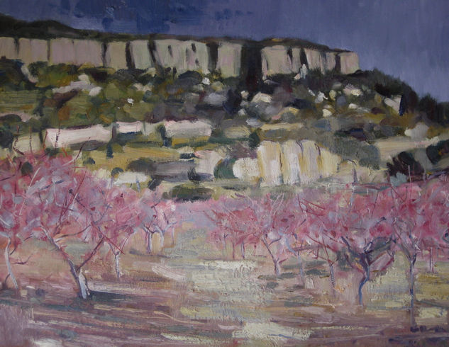 LES GARRIGUES . Oil Canvas Landscaping