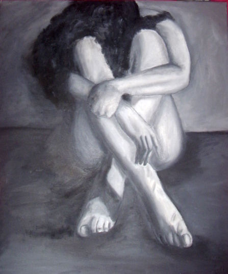 Melancolia Óleo Lienzo Desnudos