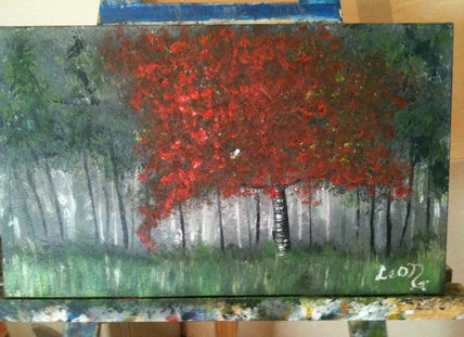 Arbol rojo