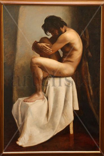 sin titulo Oil Canvas Nude Paintings