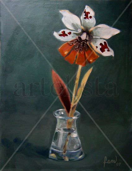 Naturaleza Oil Canvas Floral Painting