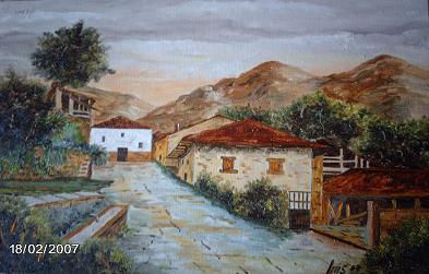 CASERIO Oil Canvas Landscaping