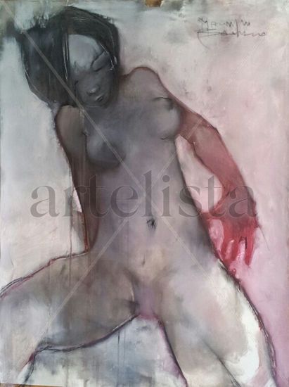 no es un juego Oil Canvas Figure Painting