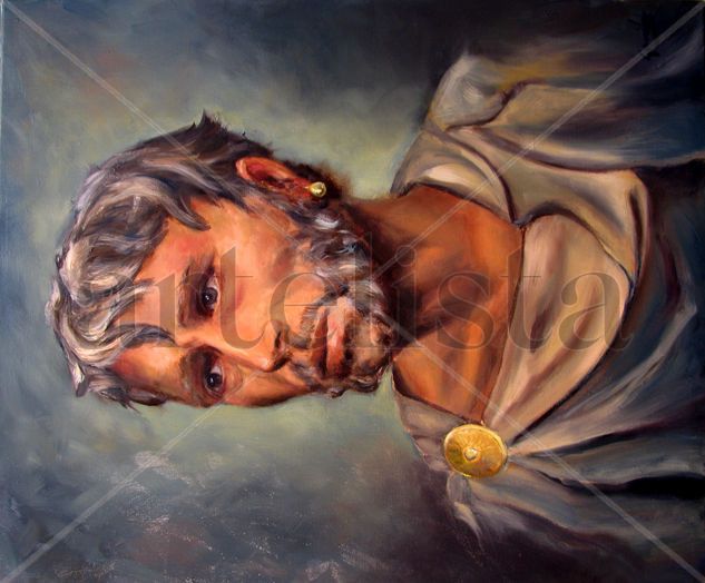 SÉNECA Oil Canvas Portrait