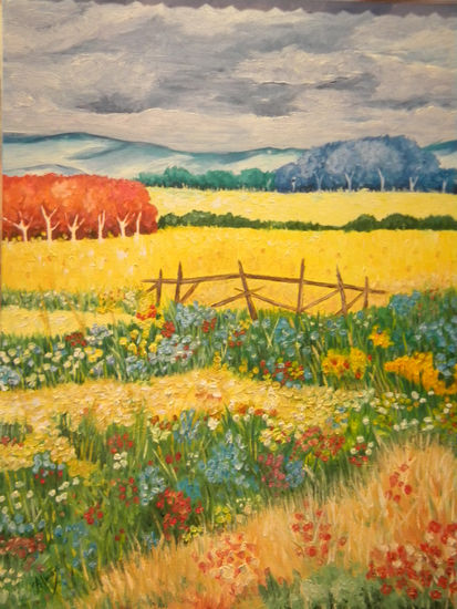 Campos Oil Canvas Landscaping