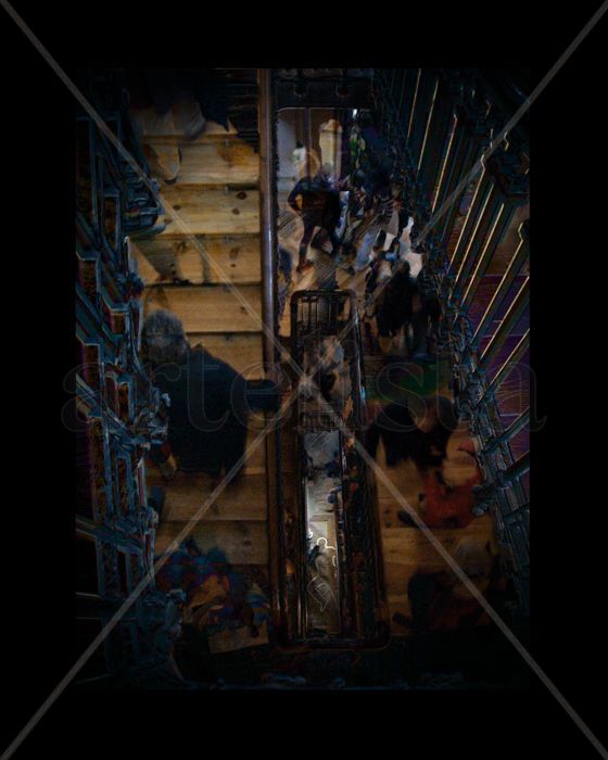 la escalera