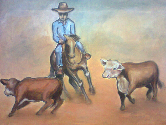 Rodeo del norte. (Pablo Moran maire  las cañas , constitución, chile)
