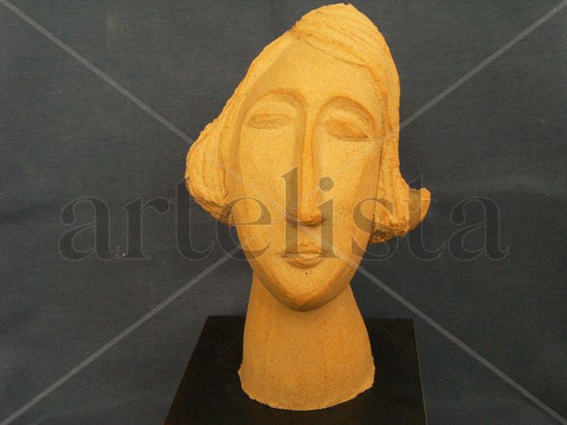 madonna de modigliani Terracotta Figurative