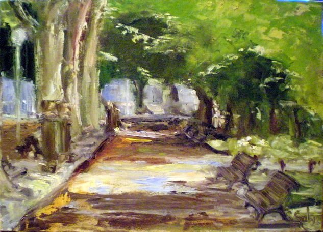 PASEO Oil Canvas Landscaping