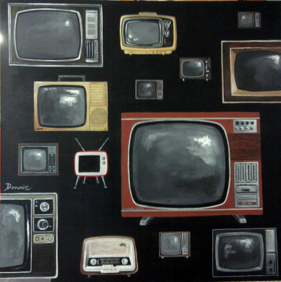 TV & RADIO Acrylic Canvas Others