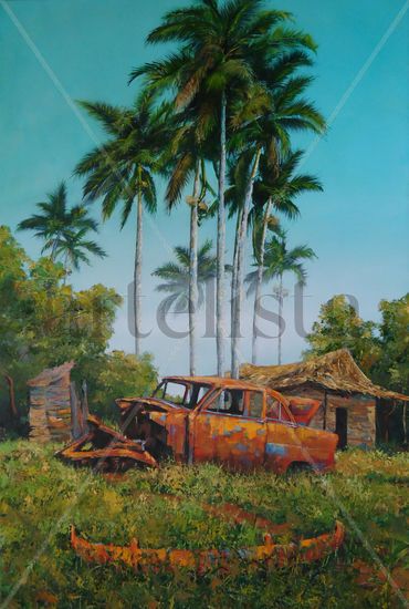 Properties Oil Canvas Landscaping