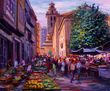Mercado en Inca (Mallorca)