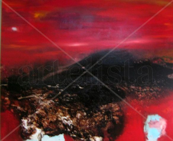 SAN JACINTO VISION DE  LA INUNDACION DE SAN MARCOS Mixed media Canvas Others