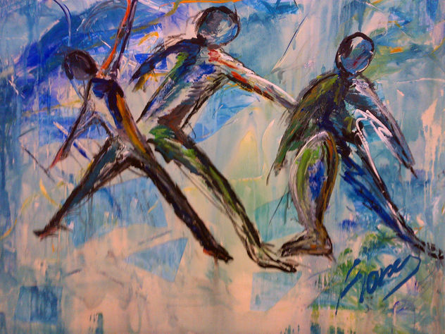 Action painting Mare Nostrum